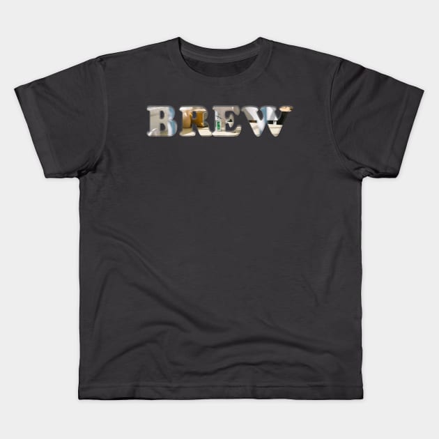 BREW Kids T-Shirt by afternoontees